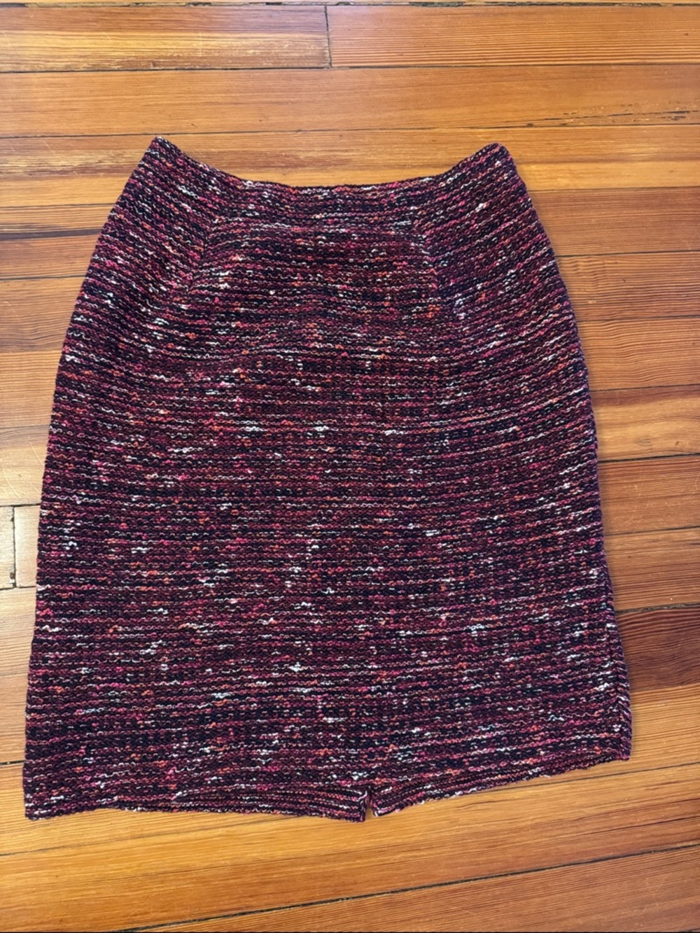 J.Jill Textured Multicolor Knit Pencil Skirt